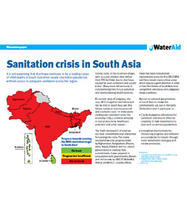 Sanitation Crisis In South Asia